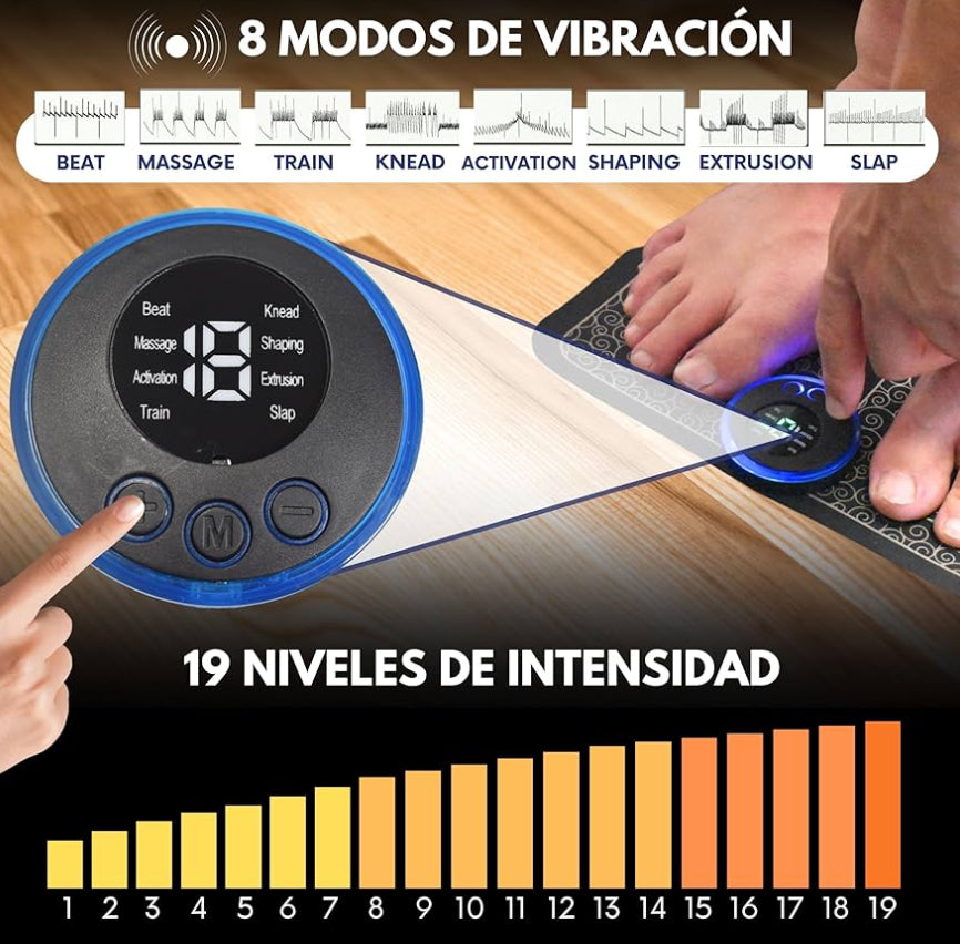 Masajeador de pies eléctrico